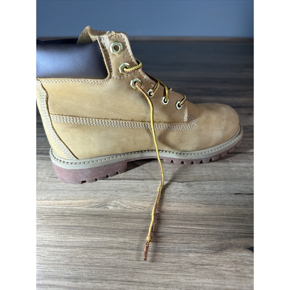 Junior Timberland Boots Size 6 M Wheat - Picture 9 of 14